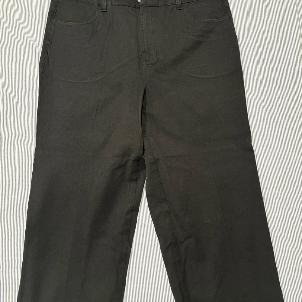 Universal Standard Pants Womens Size 14 Black Pants Cotton Rayon Elastane